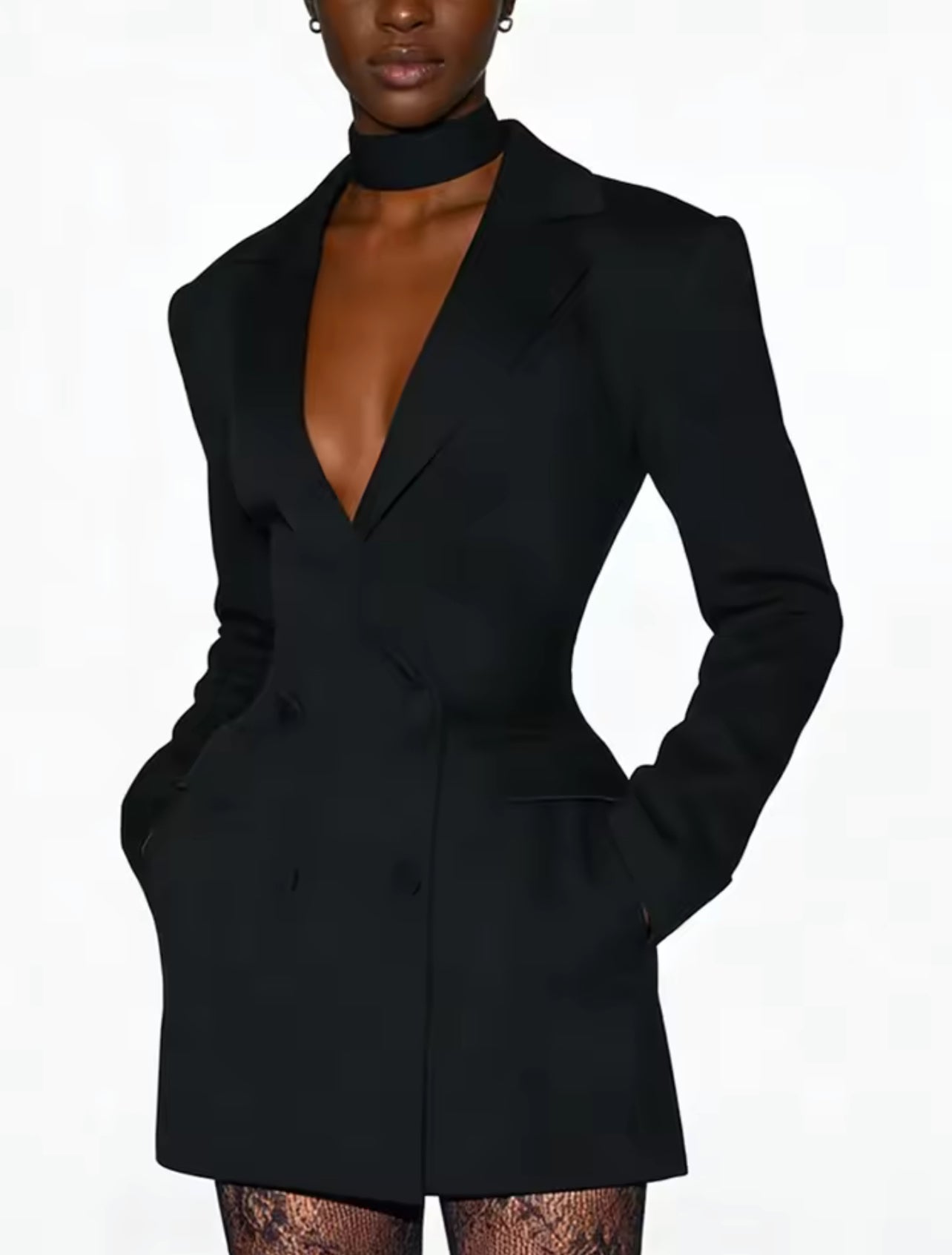 Clara tailliertes Blazerkleid