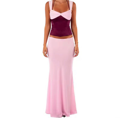 Juliette Zweiteiler – Elegantes Patchwork-Set