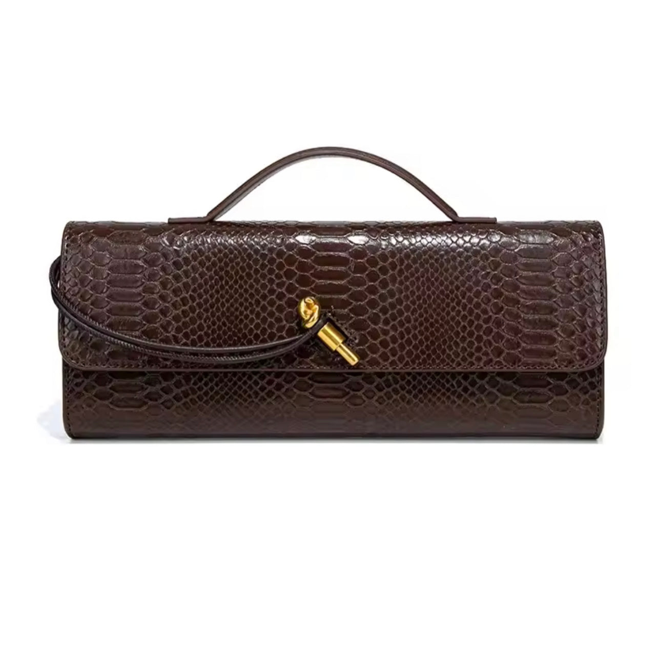 Cleo Croco Trendy Shoulder Bag