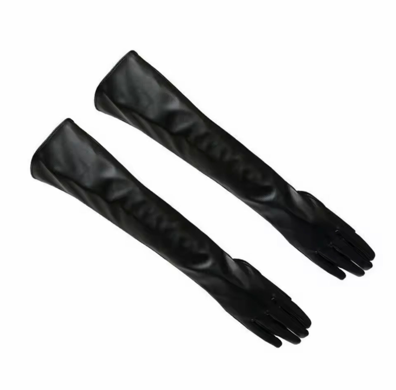 Harper Long Leather Gloves