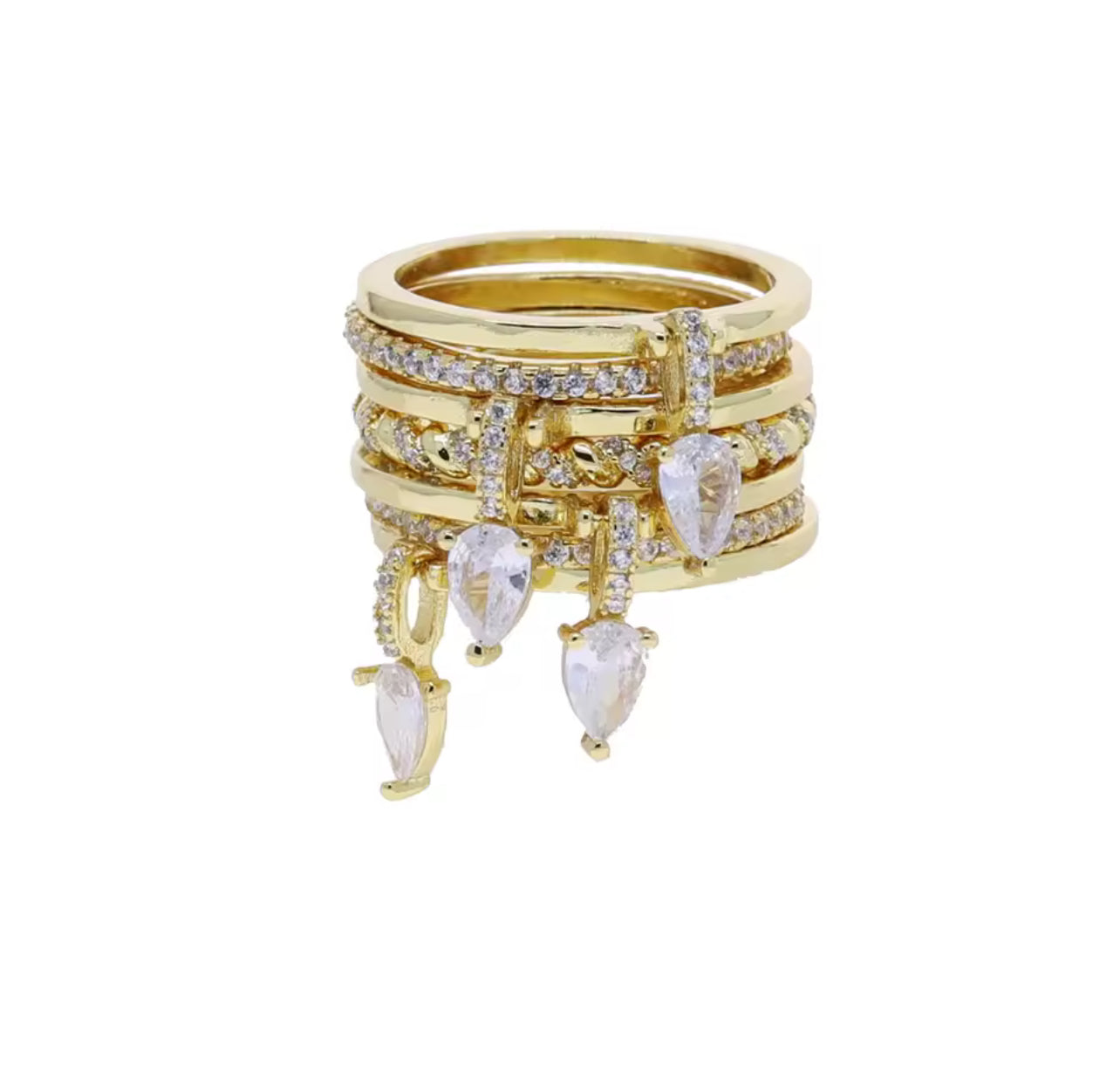 Lumière Chic Ring – Damen Zirkonia Ring