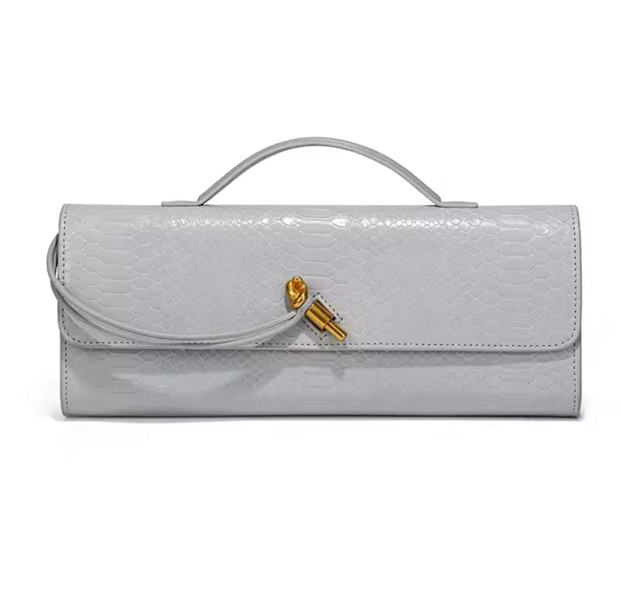 Cleo Croco Trendy Shoulder Bag