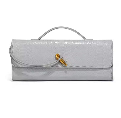 Cleo Croco Trendy Shoulder Bag