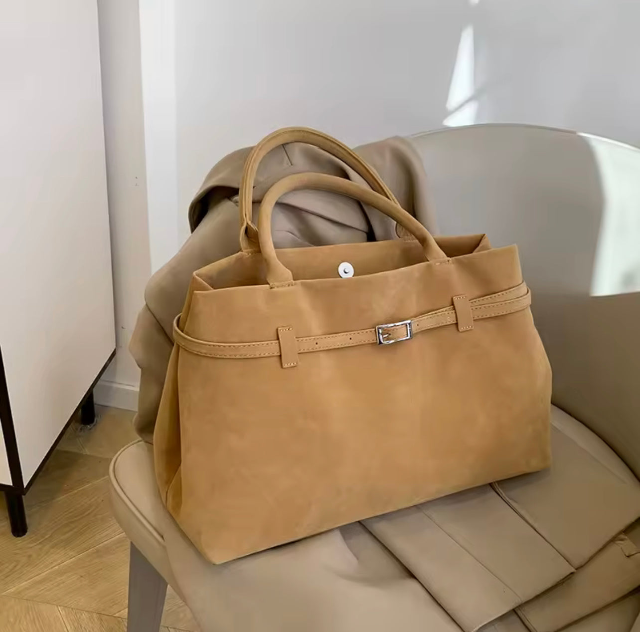 Valeria Wildleder Tasche