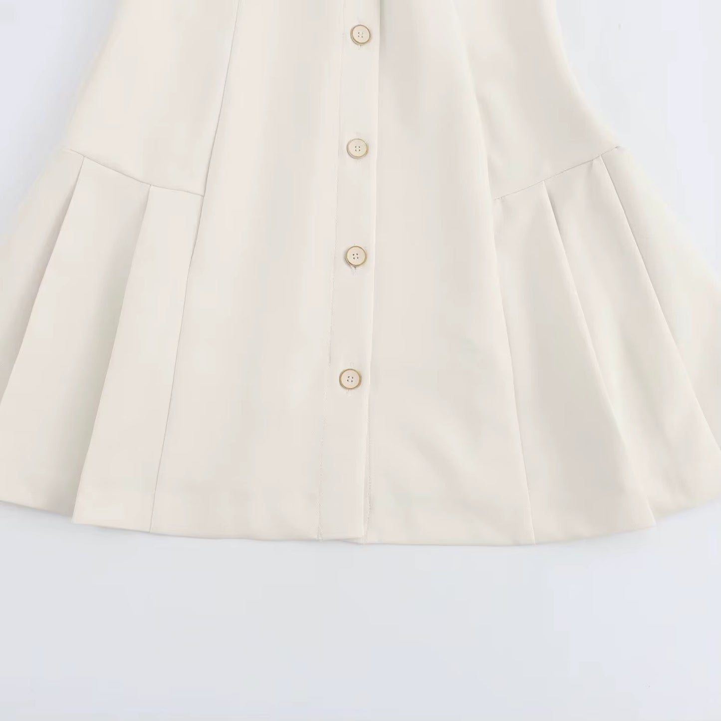 Élise Paris – Damen Hemdkleid Mini Kurzarm